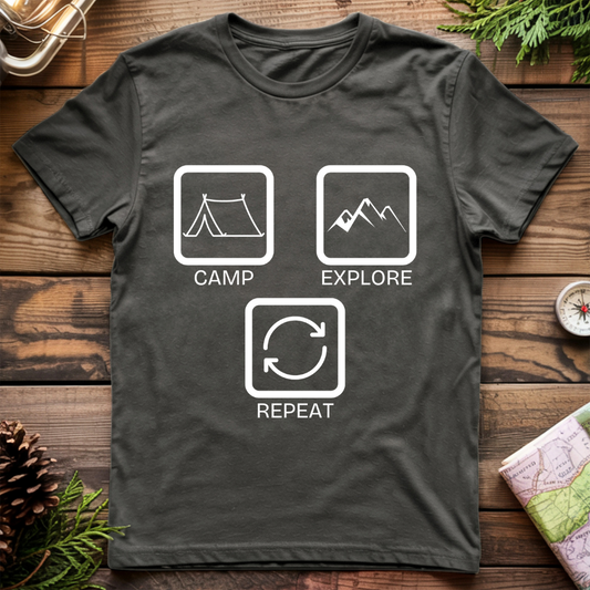 Camp Explore Repeat T-Shirt