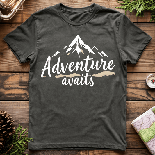 Adventure Awaits Mountain T-Shirt