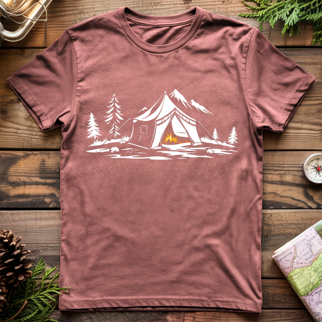 Camping Tent T-Shirt