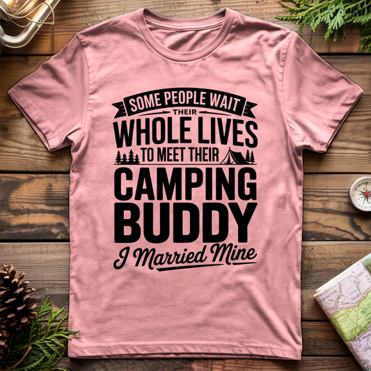 I Married my Camping Buddy T-Shirt