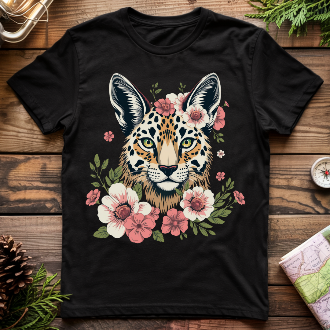 Flower Cheetah T-Shirt
