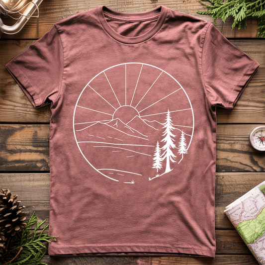 Sunrise Landscape T-Shirt